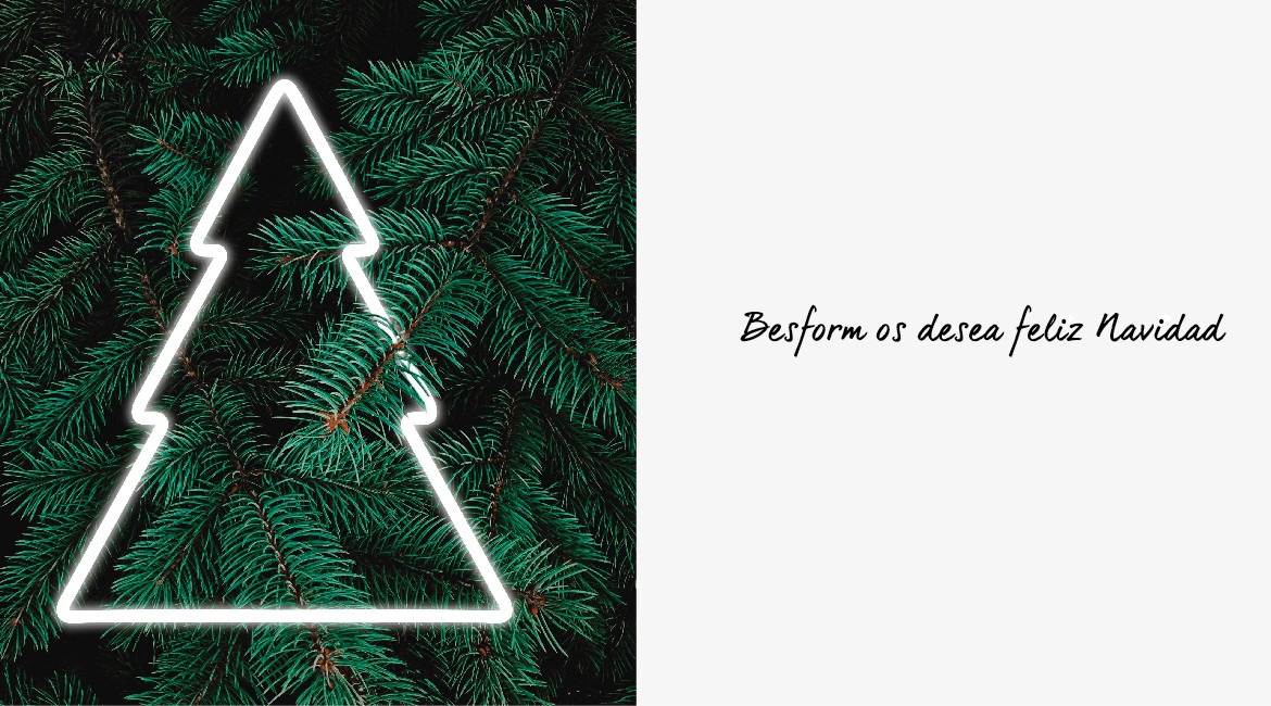 Cartel feliz navidad
